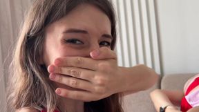 Blonde & Brunette Goddesses Humiliate Beta Foot Slave