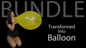 Transformed into Balloons B2P Bundle - 17 Inch Balloon Blow2pops - Kylie Jacobs - MP4 720p HD