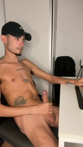 Brand new masturbating watching