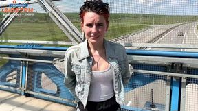 Public Roadside Romp: Risky Public Sex on Pedestrian Bridge