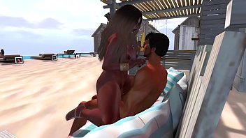 Surian Brandi gets banged on the beach