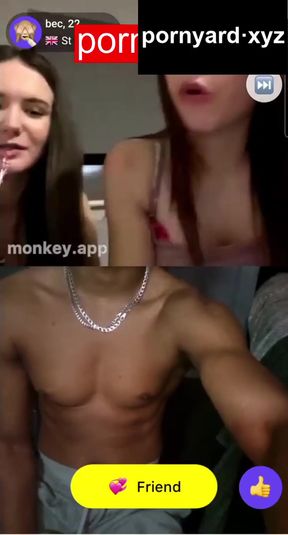 Amateur teen reacts to homemade porn