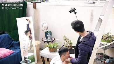 Asian twink bareback fuck, Tyler Wu and Dane Jaxson