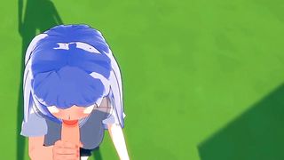 Boku No Hero - point of view Nejire Oral Sex - Cartoon 3D