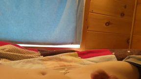 After 2 Months of Not Cumming, I Came From Just Humping the Air! (no Toy) (sorry for the Bad Angles)