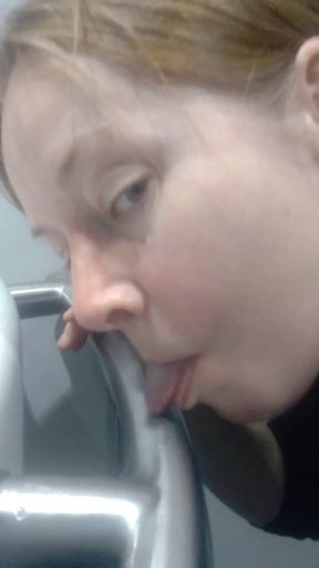 Anal Fisting, Gape, Lick Floor in the Modern Electric Train
