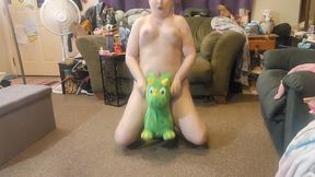 Spider Web Panties:: Inflatable Triceratops