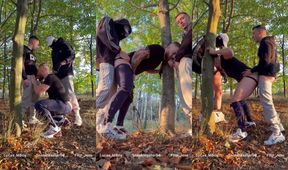 Polish Sneaker Boys Forest Bareback Threesome Creampie Gush Destroyed