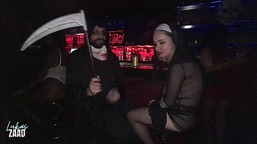 Comi a freira na casa de Swing e gozamos pra caralho