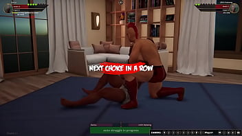 Darius VS Lillith Redwing (Naked Fighter 3D)