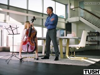 TUSHY Spoiled Teen is Punished And Gaped By Music Teacher