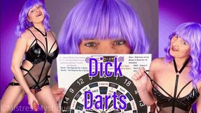 Dick Darts - Interactive JOI Game, Masturbation Instructions & Submissive Task with Femdom Brat Mistress Mystique - WMV