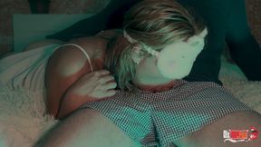 I wake up my stepmom from her nap and I cum in her mouth! 4K