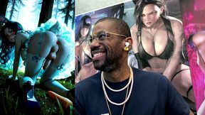 transgender bunny cosplayer hands free cumming with a carrot stuck up her tasty slutty ass hole, ai generated
