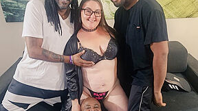 Gets Her 1st Bbc Gangbang - Mr Majic And Ashley Ace