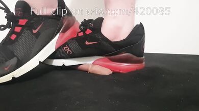 LittleShoes March 2026 cock stomp compilation with size 34 feet