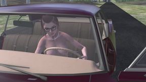 1967 Chevrolet Impala Cranking Template - Moriah Topless in Stiletto Pumps 1080p