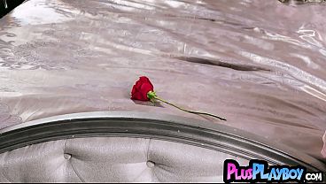 Amazing big ass MILF hot posing action in sexy lingerie for the Playboy