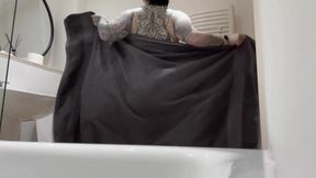 Stroke Over My Used Towel