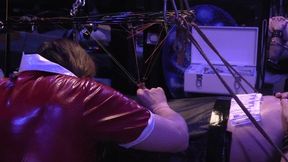 kinky piercings and rainbow bondage