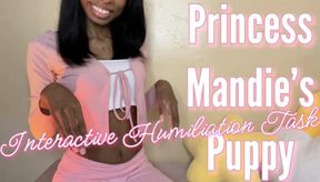Princess Mandie's Puppy (Interactive Humiliation Task)