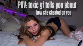 POV: toxic gf tells you about how she cheated on you….