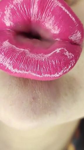 Stepmom Mesmerizes You with Juicy Kisses and Sexy Cleavage