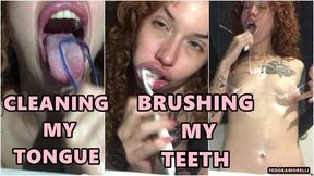 Toothbrushing and Tongue Cleaning