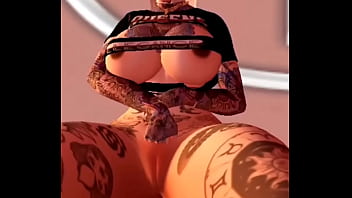 Siririca gozando gostoso no Second life