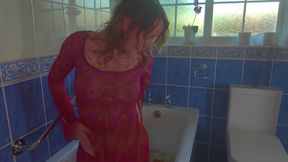 Introducing Her to Wetlook, Fully-clothed Bath Kink Awakening