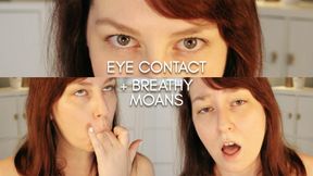 Eye Contact + Breathy Moaning Orgasm / Beautiful Agony