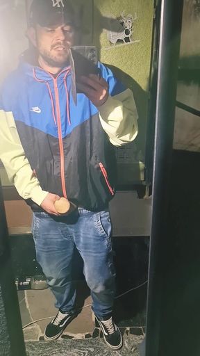 I Am Cumming a Big Load in Mirror