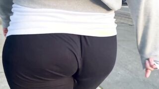 Milf City Walk Watch Thru Leggings Biggest Booty