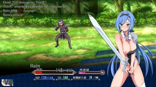 Nightmare knight - A group of bandits taking of me clothes!