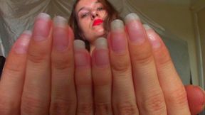 Worship Long Pink Nails