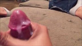 Sissy Squirt From Anal Orgasm Thick Creamy Cum