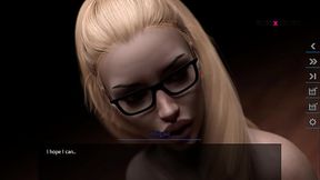 Dreams of Desire - Alex fucking Aby'_s Ass in doggy position then she raids his dick