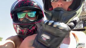 Public BJs and massive cocks on top of Las Vegas parking garages