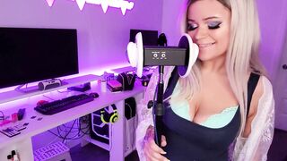 ASMR ~ Hot Blonde Bae Kinky Talking and Ear Eating/Licking