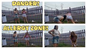 DANGER! ALLERGY ZONE!