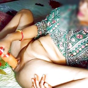 Bhabhi fingering herself at night in front of brother-in-law