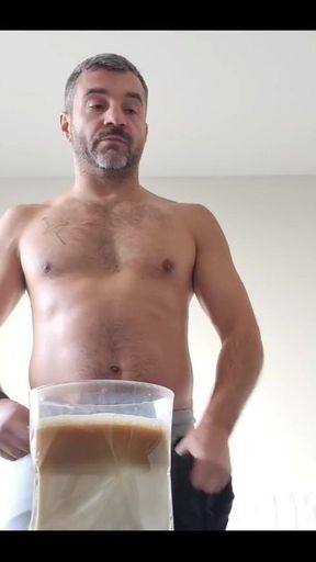 Undressing to Take a Shower After Workout in Gym