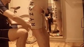 Injured cyclist step StepDad, caring horny son - part 1 FREE