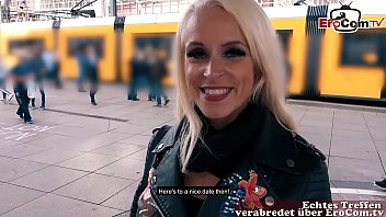german mature blonde pick up in berlin on street for real sexdate