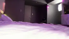 Horny blonde and brunette babes take turns riding his big cock while