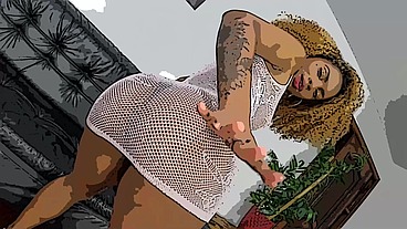 Rebeca Villar em anal intenso animado