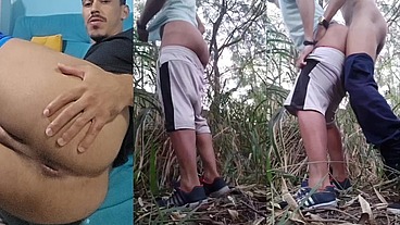 OFERECI MEU CU PARA 3 CORAS VELHOS NO SIGILO, NA TRILHAS DO SEXO, PRÓXIMO À ESTAÇÃO DE TREM.
