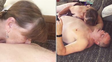 Marilyn Monroe Cosplay Granny White Gloves Sucks Cock Tight Throat
