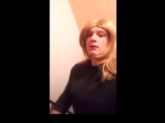 Sissy Slave Michelle gets horny on a saturday evening