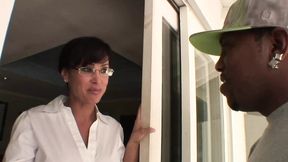 Interracial sex with Lisa Ann a MILF gets fucked in the